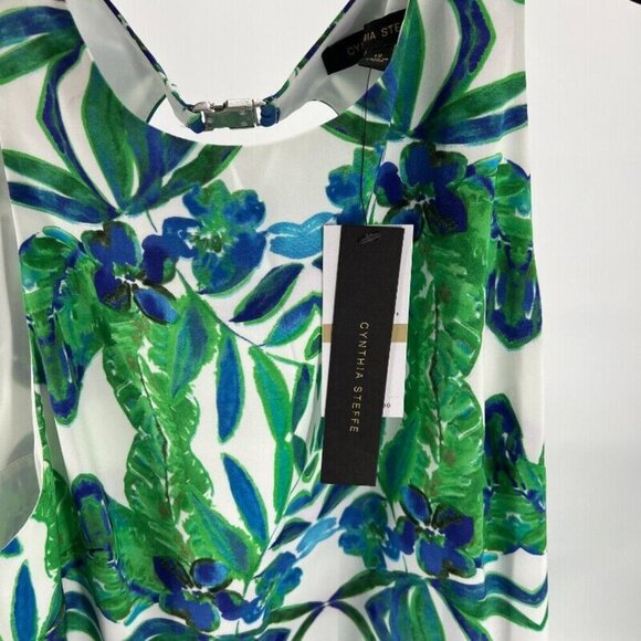Cynthia Steffe Sydney Printed Dress Floral Maxi Summer Women's Size 12 New NWT - Picture 6 of 10